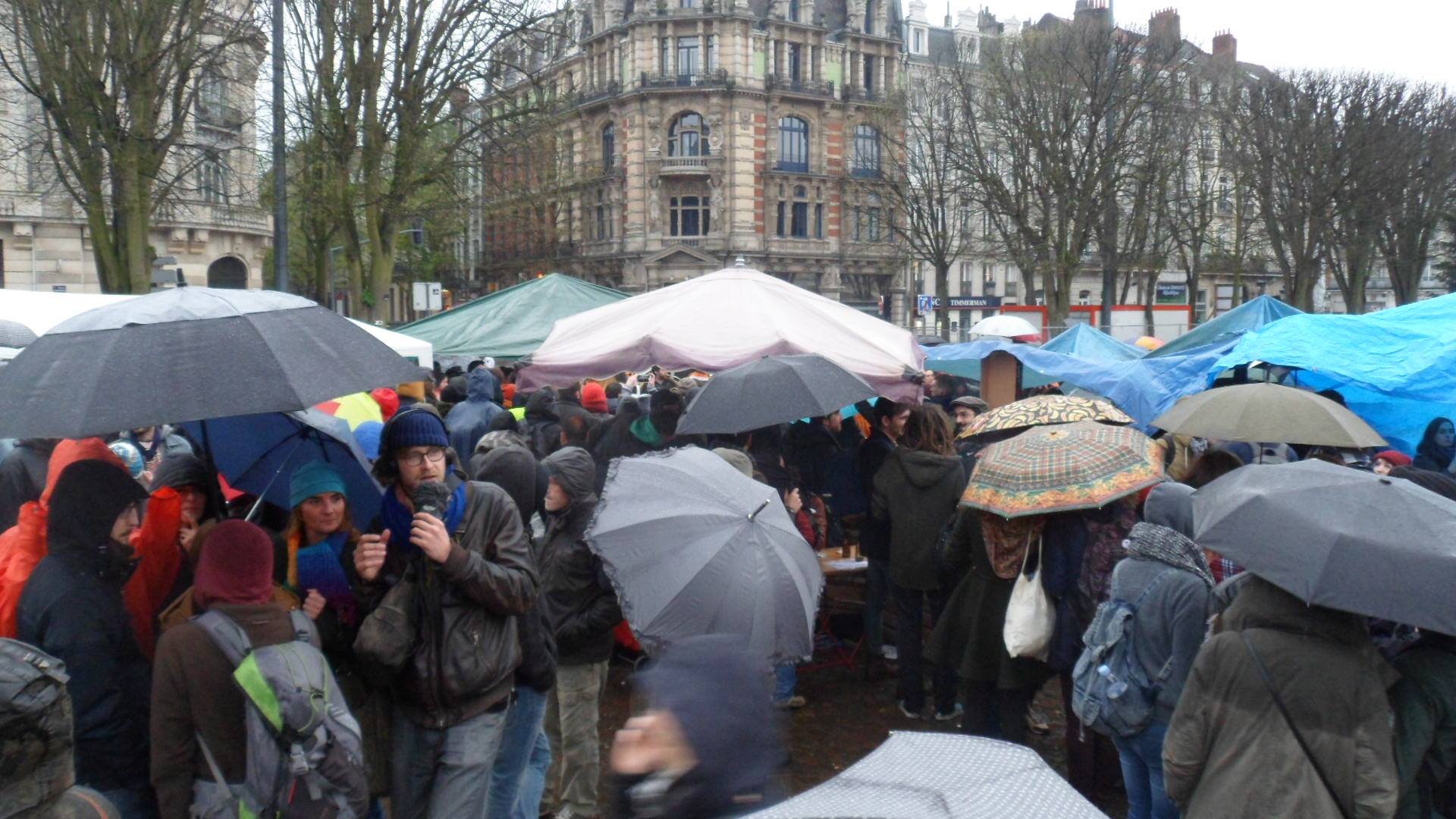 40 mars 2016 : Nuit debout à Lille