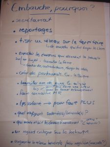 AG Micros rebelles - échange collectif / création emploi