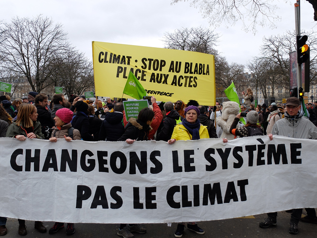 manifestation du 8 décembre 2018, pour le climat - Photothèque du mouvement social - Patrice Leclerc